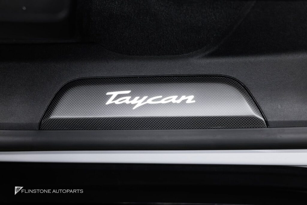 PORSCHE Taycan Genuine LED Carbon Fiber Door Sills