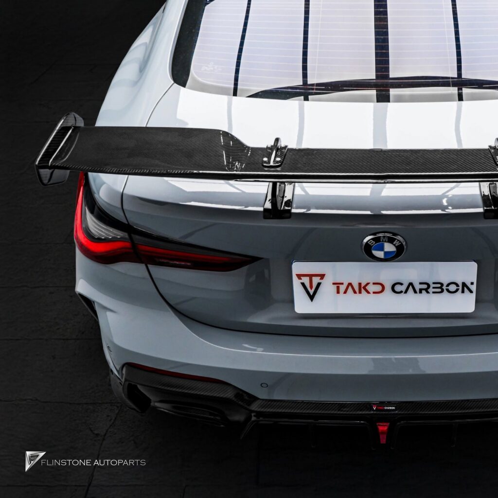TAKD สปอยเลอร์ท้ายแบบยกสูงสำหรับ BMW G22 Series 4