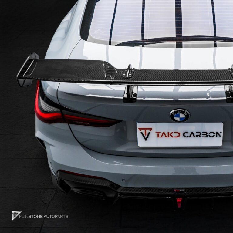 TAKD สปอยเลอร์ท้ายแบบยกสูงสำหรับ BMW G22 Series 4