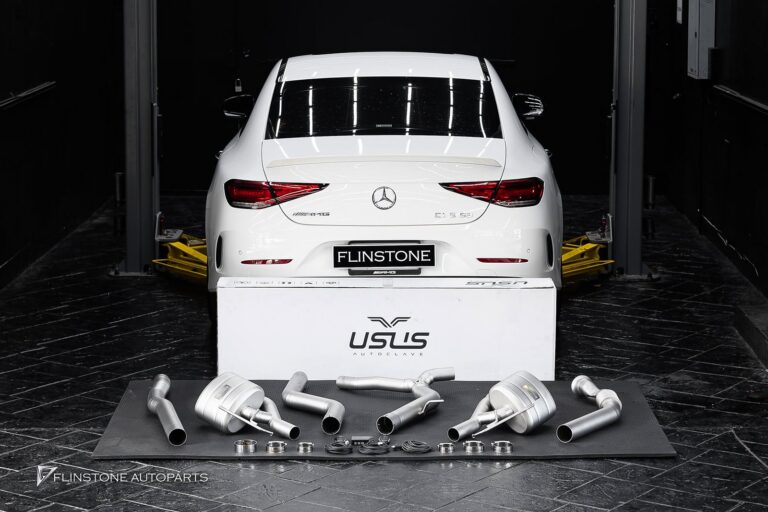 Mercedes-Benz C257 CLS-Class 2024 排气系统 USUS Titanium Exhaust，适用于 CLS53 AMG
