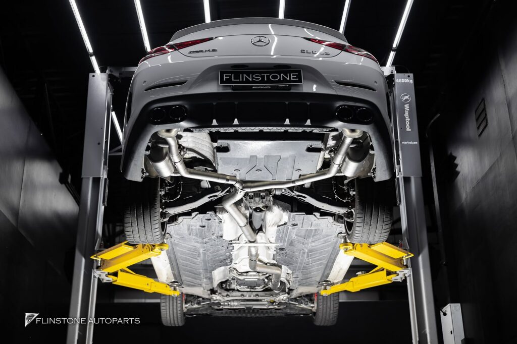 Mercedes-Benz C257 CLS-Class 2024 ชุดท่อ USUS Titanium Exhaust สำหรับ CLS53 AMG