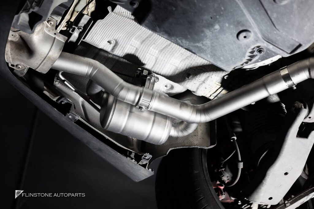 Mercedes-Benz C257 CLS-Class 2024 ชุดท่อ USUS Titanium Exhaust สำหรับ CLS53 AMG