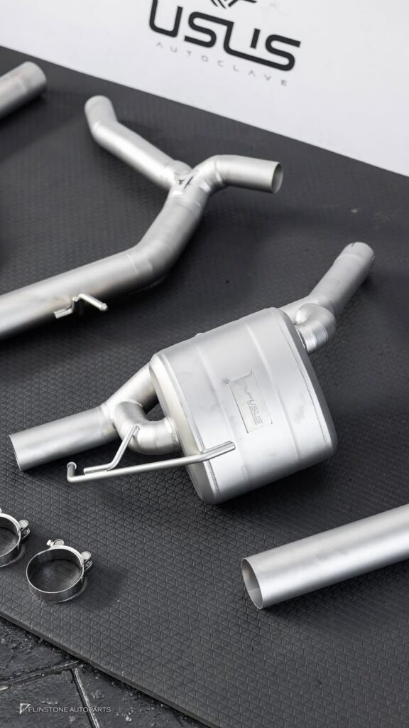 Mercedes-Benz C257 CLS-Class 2024 ชุดท่อ USUS Titanium Exhaust สำหรับ CLS53 AMG