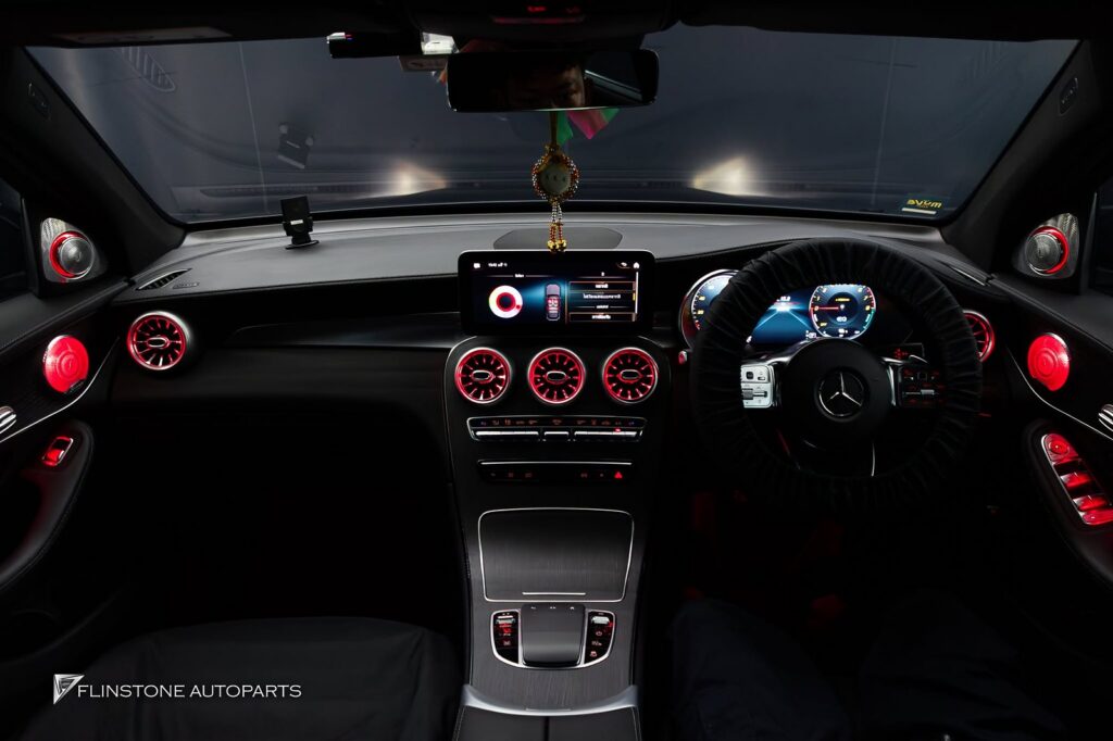 Mercedes Interior 2025+ ไฟช่องแอร์และ Tweeter สำหรับ GLC-Class W253
