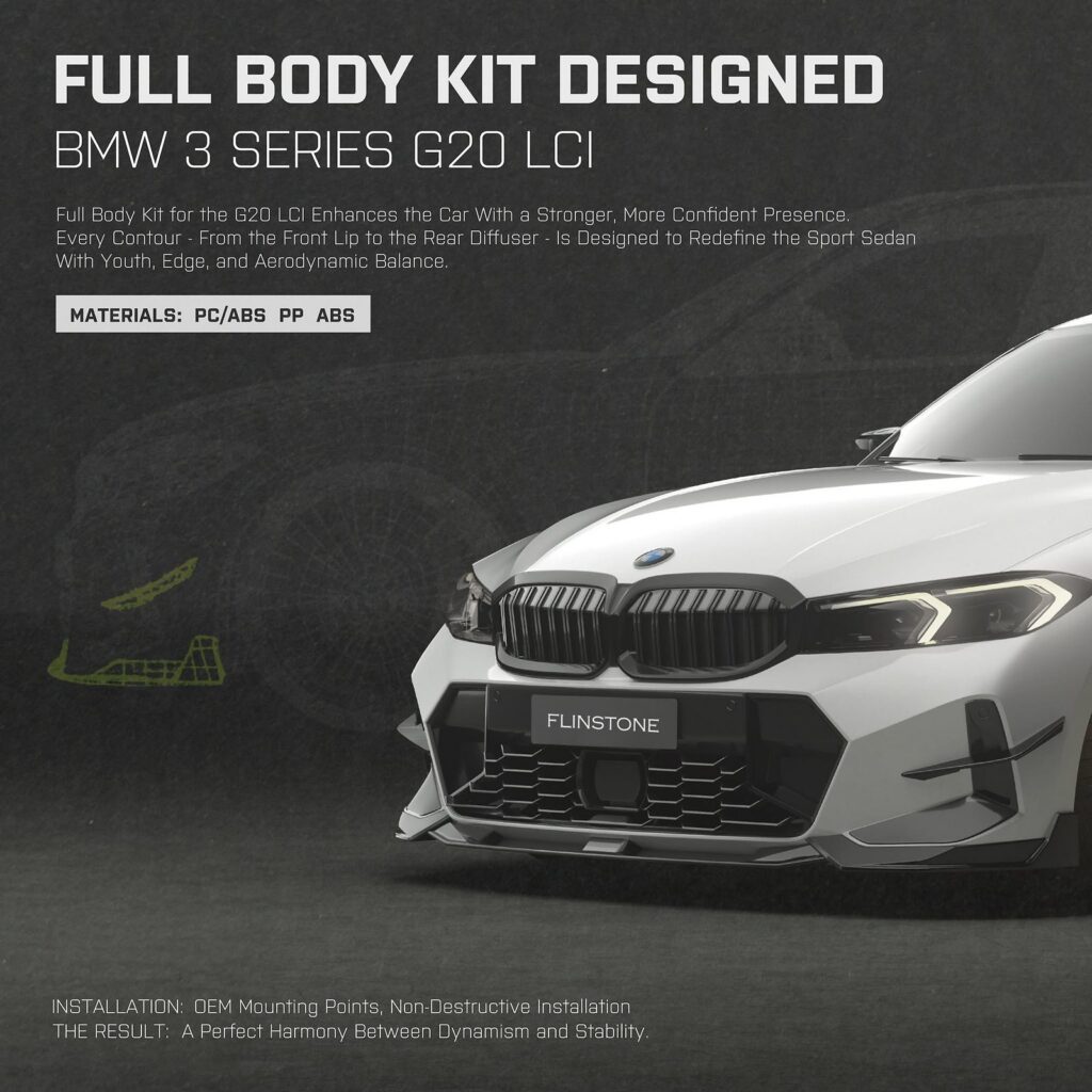 a new full body kit for BMW G20 Series 3 LCI