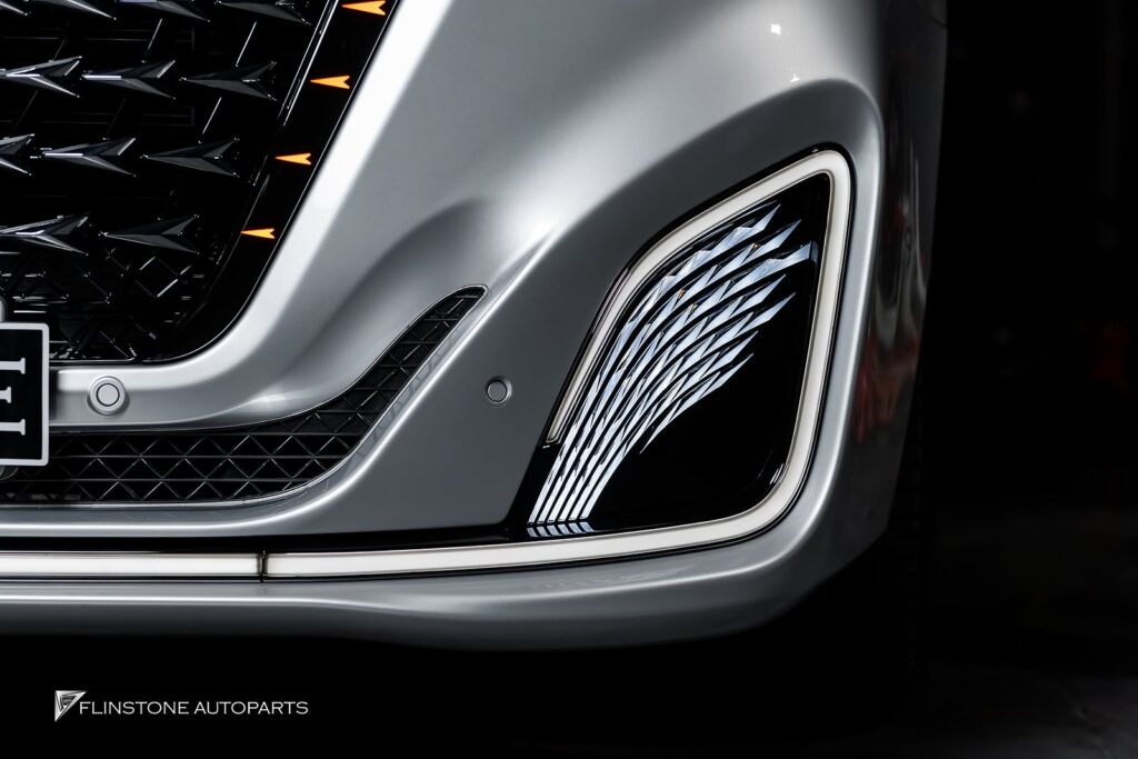 Mercedes Sprinter VIP Front Bumper & LED Grille + Custom Forged Wheel [USUS Forged