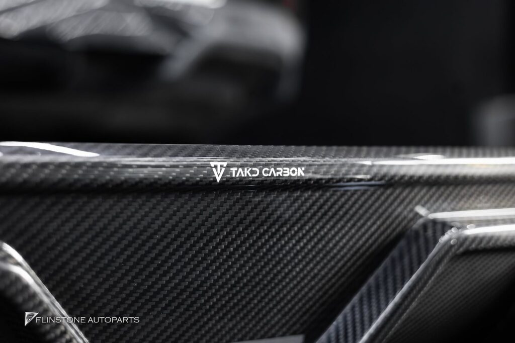 BMW i5 G60 TAKD Carbon Fiber Rear Diffuser + AK Carbon Tailpipe