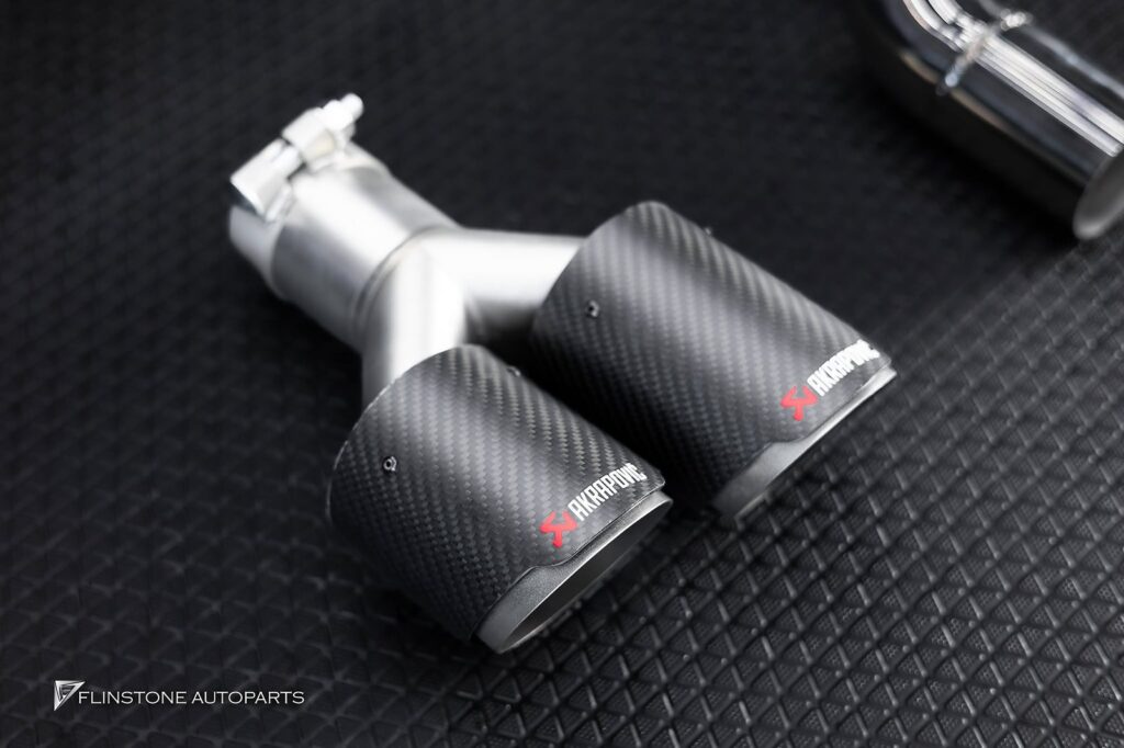 BMW i5 G60 TAKD Carbon Fiber Rear Diffuser + AK Carbon Tailpipe