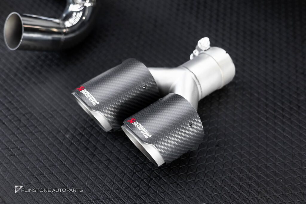 BMW i5 G60 TAKD Carbon Fiber Rear Diffuser + AK Carbon Tailpipe