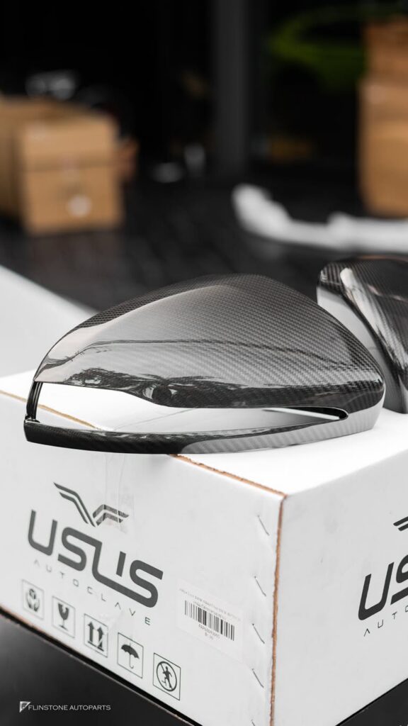 Mercedes-Benz W222 S-Class USUS Autoclave Carbon Side Mirror