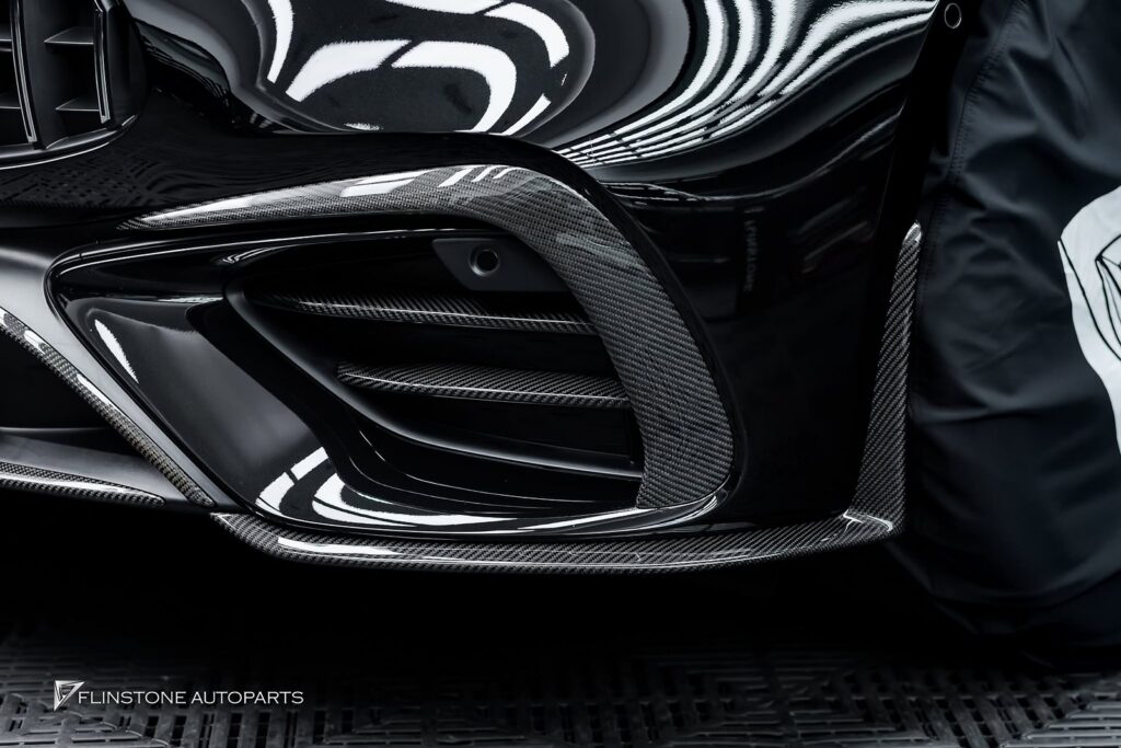Mercedes-Benz C236 CLE-Class Coupe Genuine CLE53 AMG Carbon Front Center Trim + Genuine CLE53