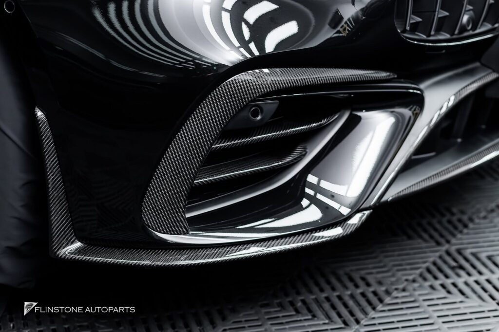 Mercedes-Benz C236 CLE-Class Coupe Genuine CLE53 AMG Carbon Front Center Trim + Genuine CLE53