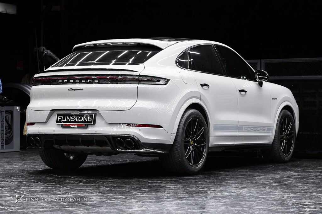 PORSCHE Cayenne 9Y0.2 USUS Autoclave Carbon Fiber Front Lip V.2 + TAKD Design Carbon F