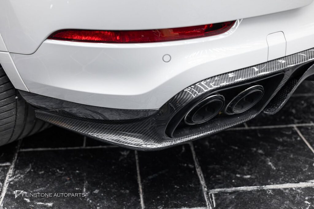 PORSCHE Cayenne 9Y0.2 USUS Autoclave Carbon Fiber Front Lip V.2 + TAKD Design Carbon F