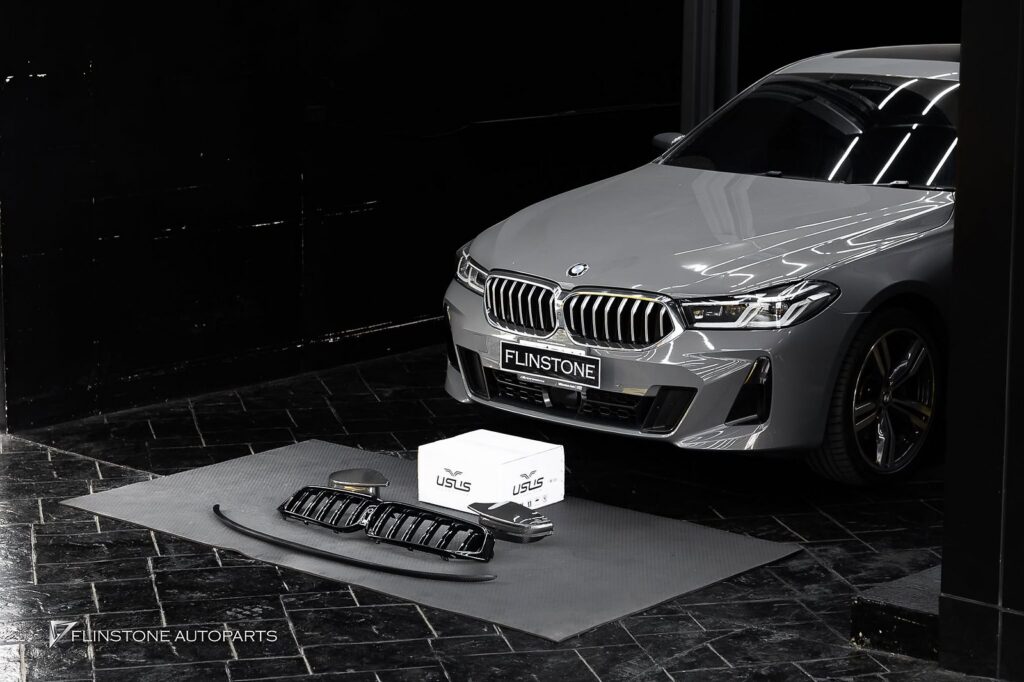 BMW G30-G32 Series 5-6 USUS Autovlave Carbon Side Mirror + M Look Front Grille