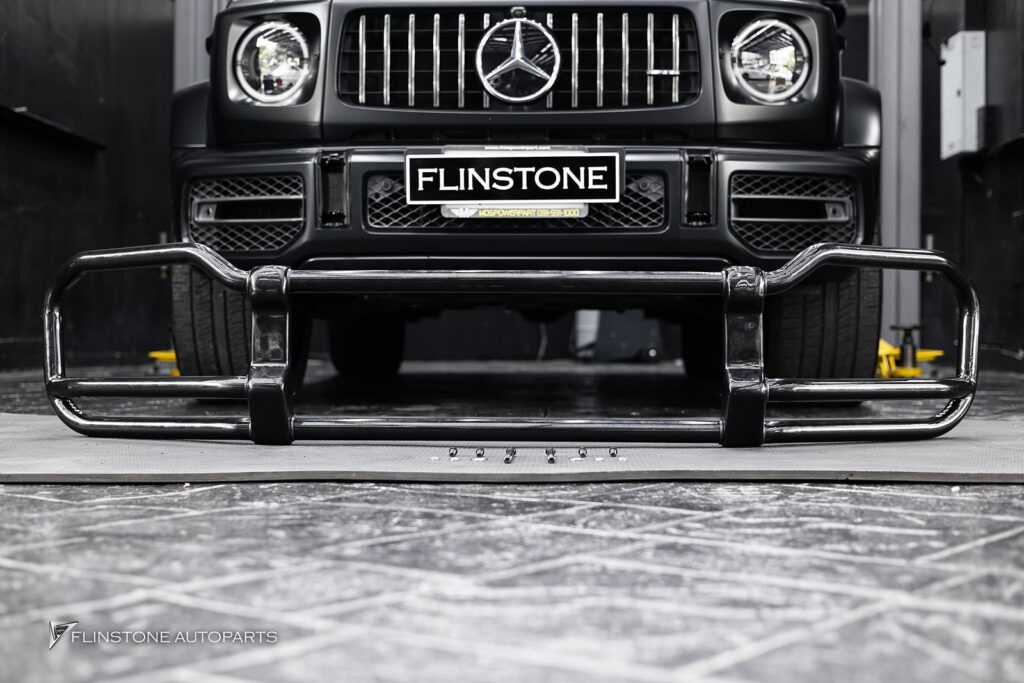 W463 G-Class Mercedes G63 AMG 安装 Bullbar 增强性能与造型 Off-Road