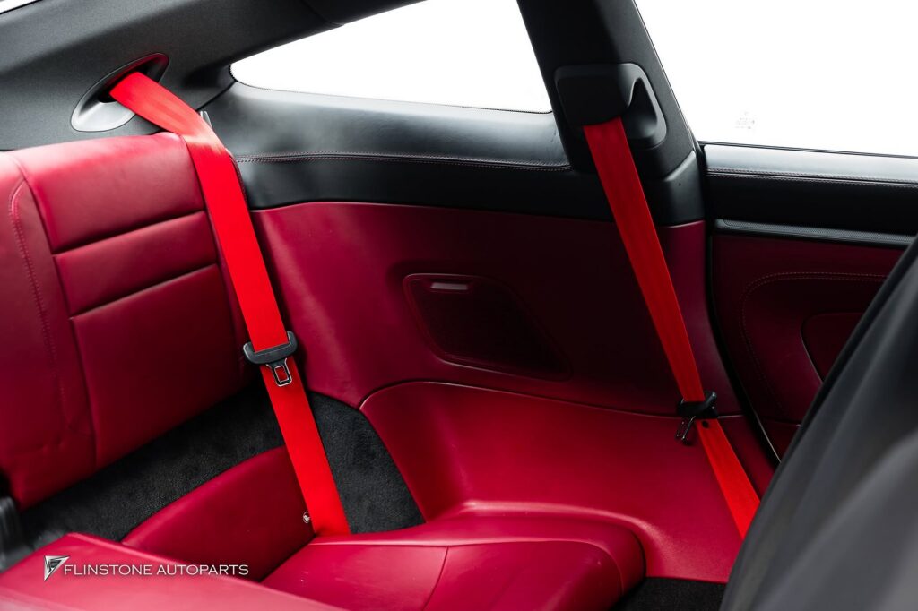 PORSCHE 992 2025+ พวงมาลัยสีแดง CUSTOM ตามแบบในภาพ + นาฬิกาสีแดง STOPWATCH