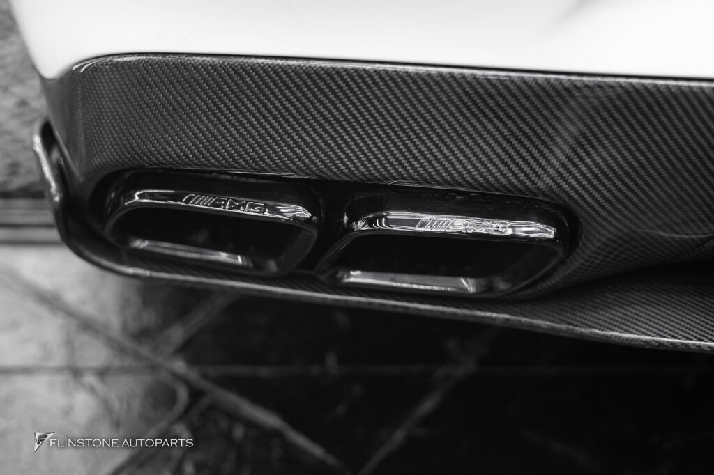 Mercedes-Benz C257 CLS-Class Coupe GTs Carbon Fiber Side Skirt Cover + LB Carbon Fiber Side