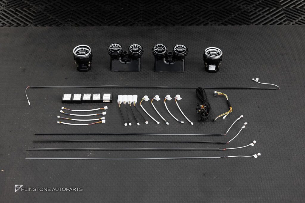 Mercedes-Benz SLS – AMG GT Ambient Light System + LED Turbine Airvent