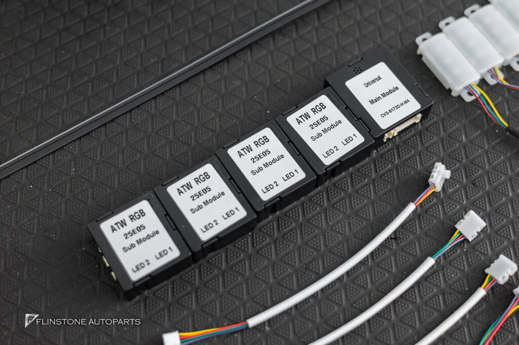 Mercedes-Benz SLS – AMG GT Ambient Light System + LED Turbine Airvent