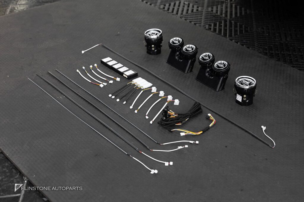 Mercedes-Benz SLS – AMG GT Ambient Light System + LED Turbine Airvent
