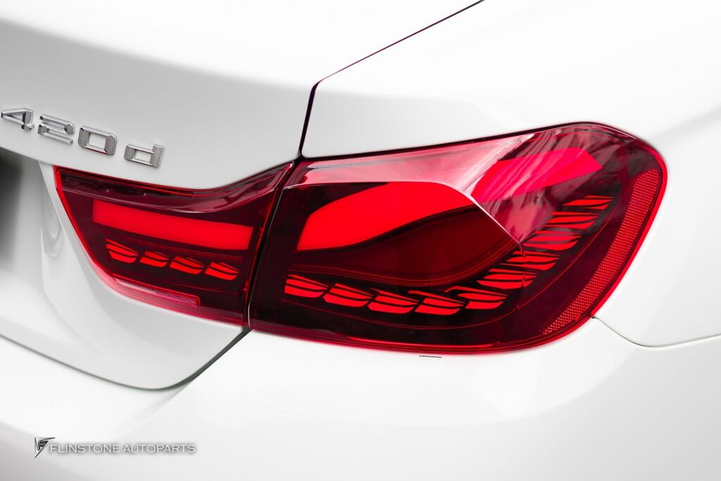 F32-F33-F36 BMW 4 Series เปลี่ยนลุคท้ายรถให้ดูโมเดิร์นและดุดันด้วยไฟท้าย OLED สำหรับ BMW