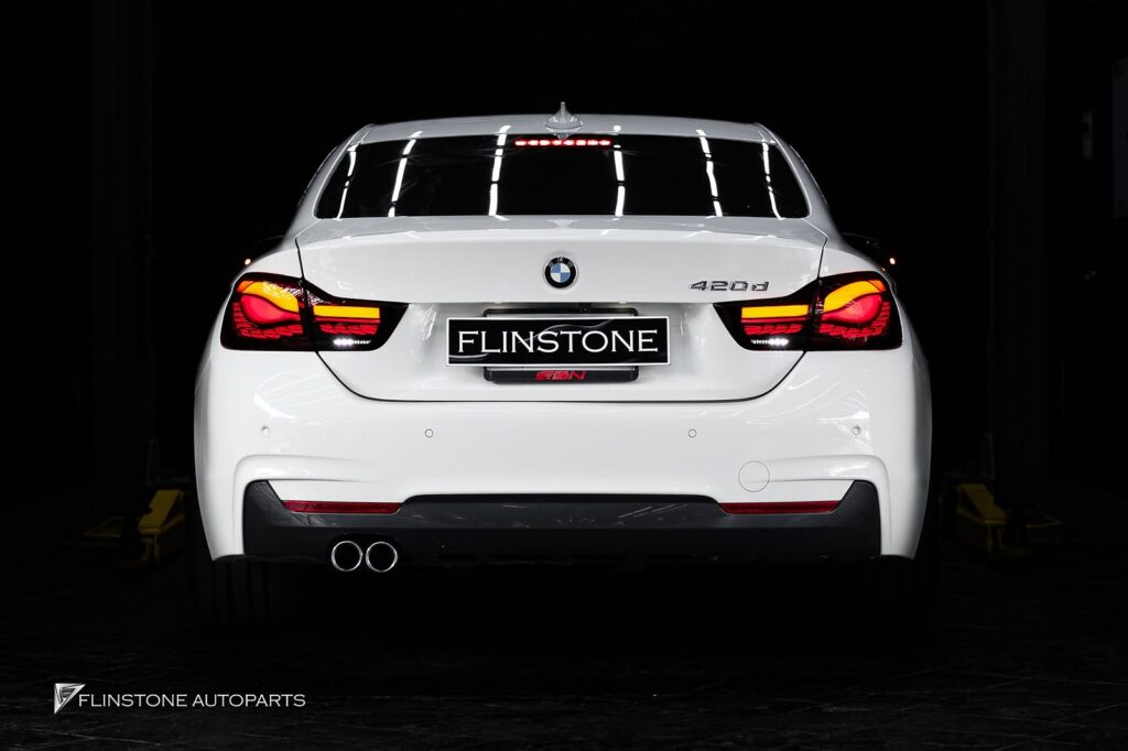 F32-F33-F36 BMW 4 Series เปลี่ยนลุคท้ายรถให้ดูโมเดิร์นและดุดันด้วยไฟท้าย OLED สำหรับ BMW