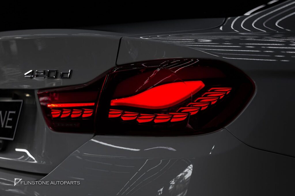 F32-F33-F36 BMW 4 Series เปลี่ยนลุคท้ายรถให้ดูโมเดิร์นและดุดันด้วยไฟท้าย OLED สำหรับ BMW