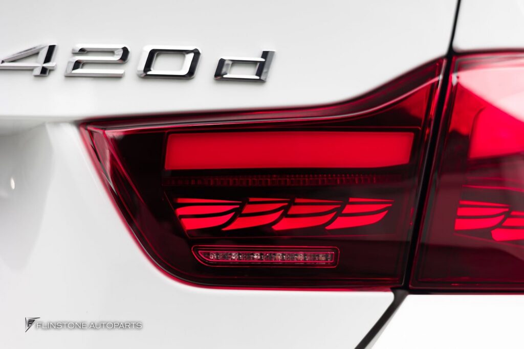 F32-F33-F36 BMW 4 Series เปลี่ยนลุคท้ายรถให้ดูโมเดิร์นและดุดันด้วยไฟท้าย OLED สำหรับ BMW