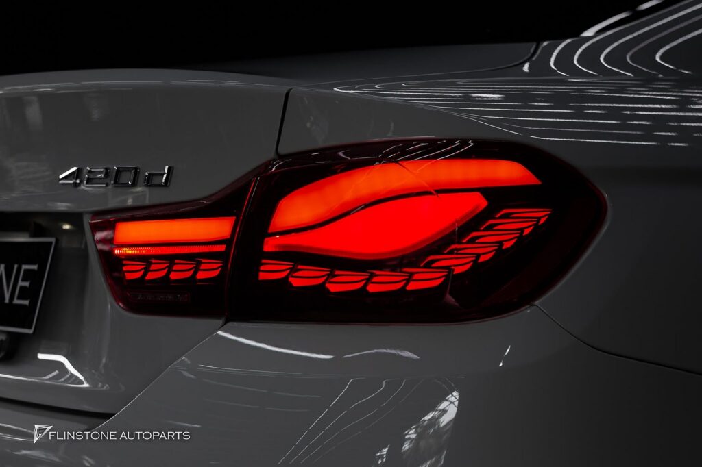 F32-F33-F36 BMW 4 Series เปลี่ยนลุคท้ายรถให้ดูโมเดิร์นและดุดันด้วยไฟท้าย OLED สำหรับ BMW