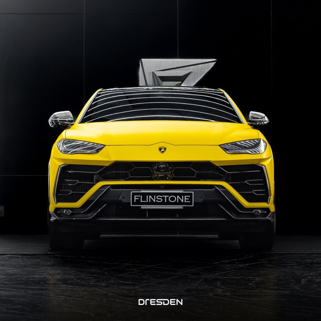 LAMBORGHINI URUS Unleash the Matt Yellow Beast