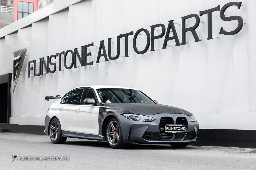 ประกอบเรียบร้อยสำหรับ BMW F30 Series 3 ที่เปลี่ยนโฉมเป็น G80 M3