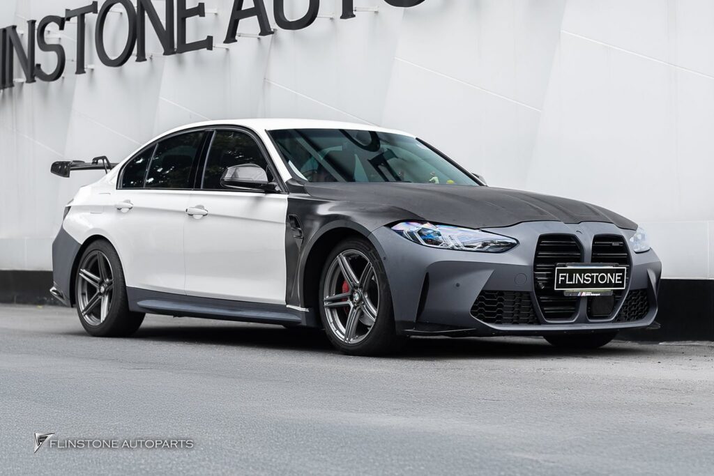ประกอบเรียบร้อยสำหรับ BMW F30 Series 3 ที่เปลี่ยนโฉมเป็น G80 M3