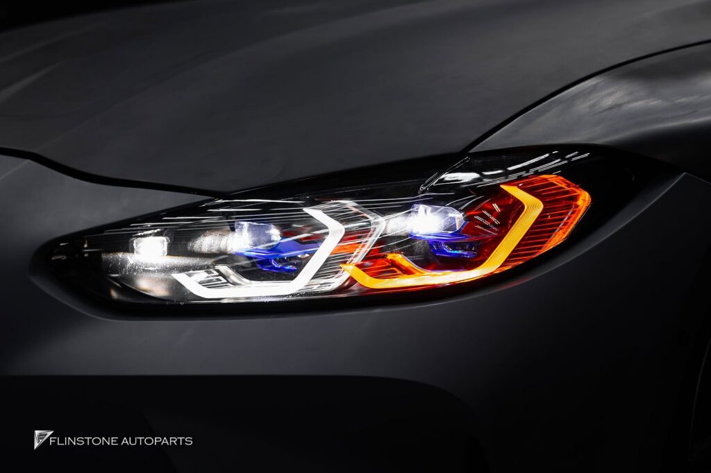 ประกอบเรียบร้อยสำหรับ BMW F30 Series 3 ที่เปลี่ยนโฉมเป็น G80 M3