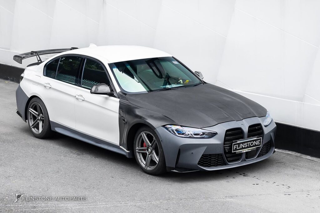 ประกอบเรียบร้อยสำหรับ BMW F30 Series 3 ที่เปลี่ยนโฉมเป็น G80 M3