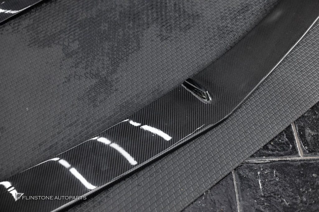Mercedes-Benz C238 E-Class Coupe GTs Carbon Fiber Front Lip + GTs Carbon Fiber Side Skirt