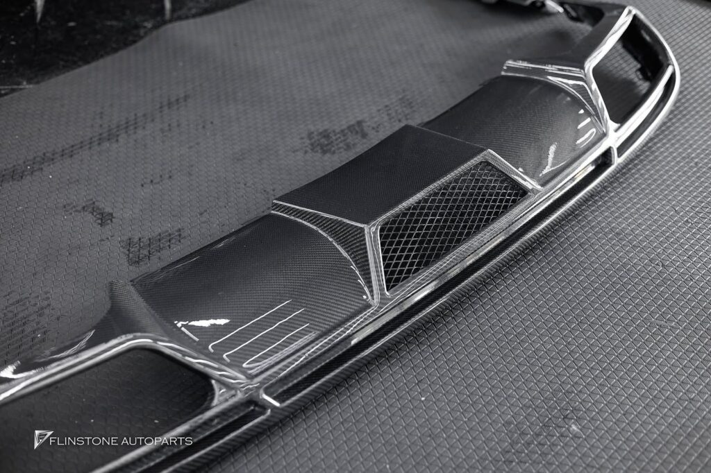 Mercedes-Benz C238 E-Class Coupe GTs Carbon Fiber Front Lip + GTs Carbon Fiber Side Skirt