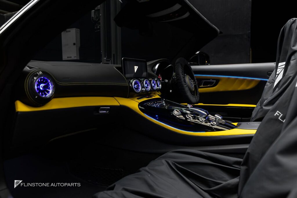 Mercedes-Benz SLS – AMG GT จอ Android ใหม่ (Touch Screen): หน้าจอขนาดใหญ่ขึ้น คมชัดกว่าเดิม