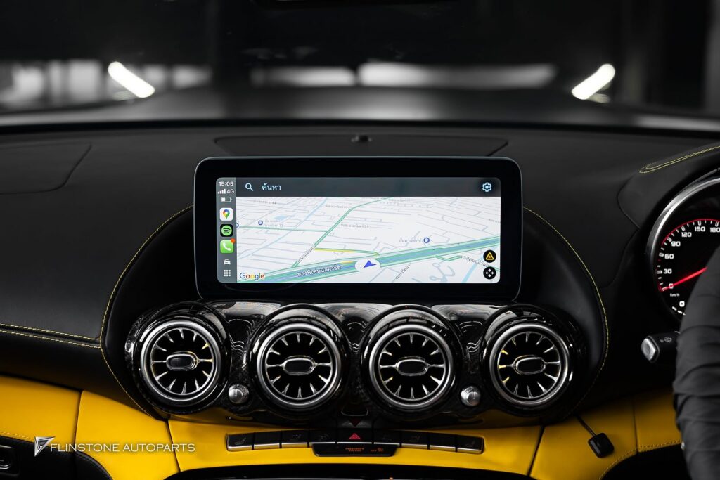 Mercedes-Benz SLS – AMG GT จอ Android ใหม่ (Touch Screen): หน้าจอขนาดใหญ่ขึ้น คมชัดกว่าเดิม