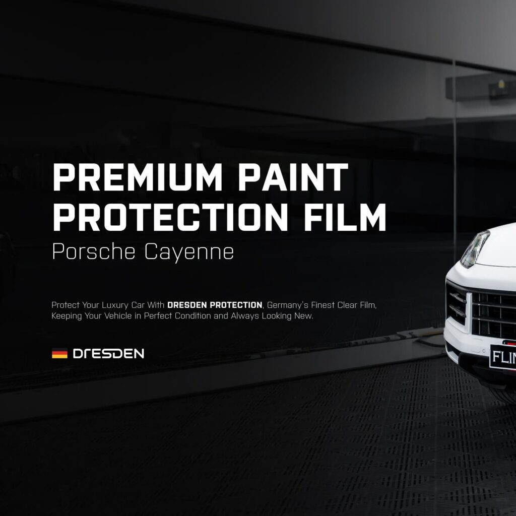 PORSCHE Cayenne 9Y0.2 quality: Film PPF premium grade Self-Healing designed to protect