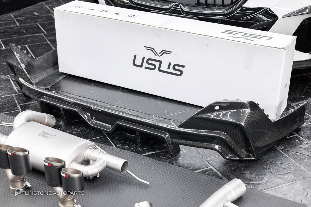 BMW i5 G60 TAKD Design Carbon Fiber Rear Diffuser + USUS Titanium Exhaust