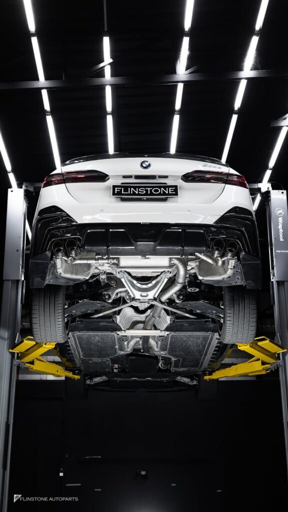 BMW i5 G60 USUS Titanium Exhaust + TAKD Carbon Rear Diffuser