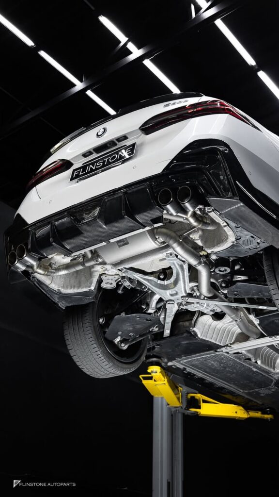 BMW i5 G60 USUS Titanium Exhaust + TAKD Carbon Rear Diffuser