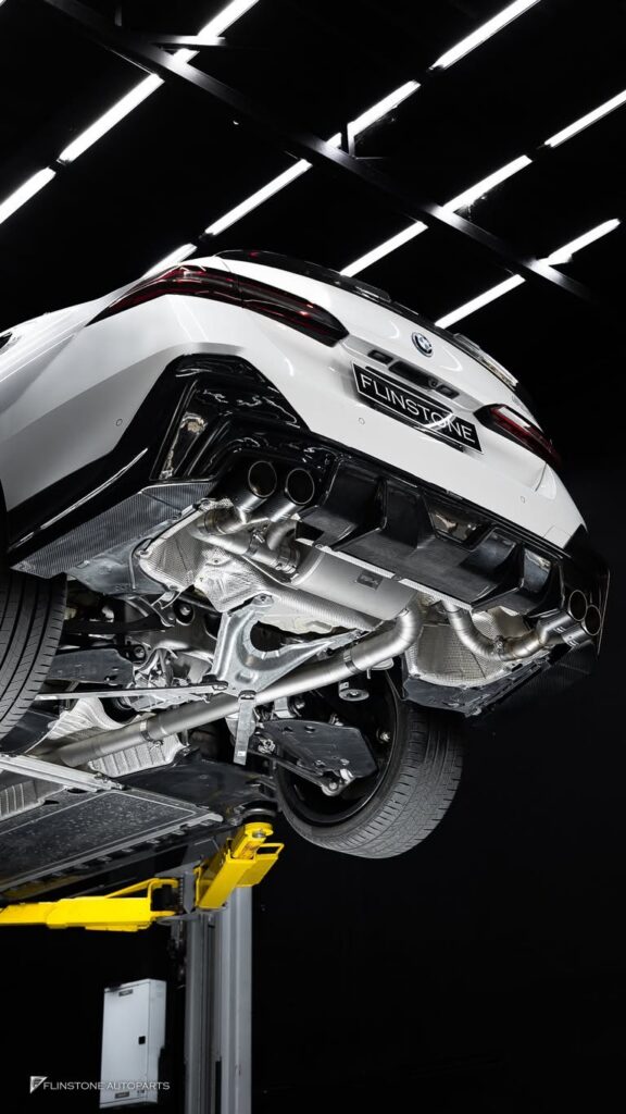 BMW i5 G60 USUS Titanium Exhaust + TAKD Carbon Rear Diffuser