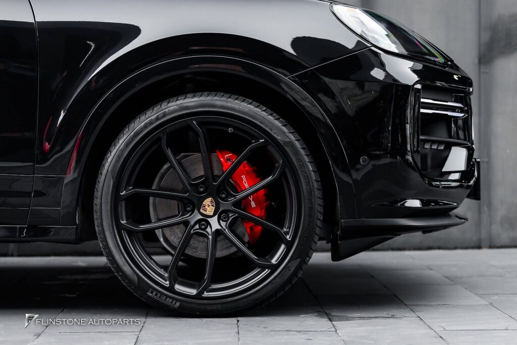 PORSCHE Cayenne year 2010 in the style of TURBO GT 2025 of this car from every angle