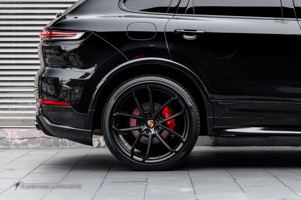 PORSCHE Cayenne year 2010 in the style of TURBO GT 2025 of this car from every angle