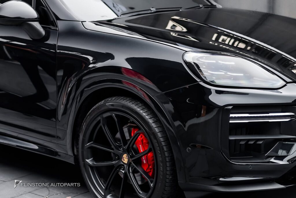 PORSCHE Cayenne year 2010 in the style of TURBO GT 2025 of this car from every angle