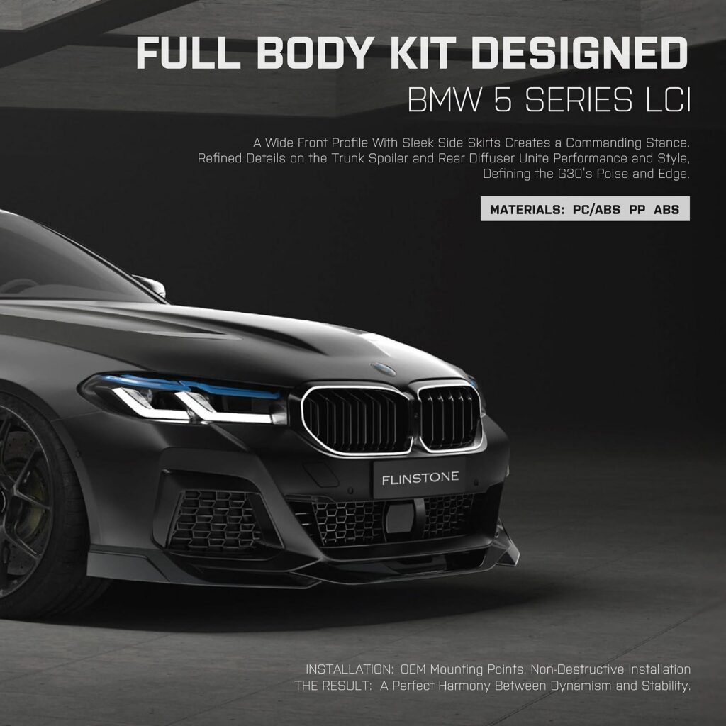 new body kit for BMW G30 Series 5 LCI before anyone else sporty look all round