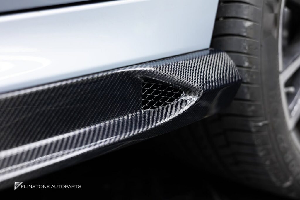 BMW X6 G06 GTs Carbon Fiber Front Lip + GTs Carbon Fiber Side Skirt