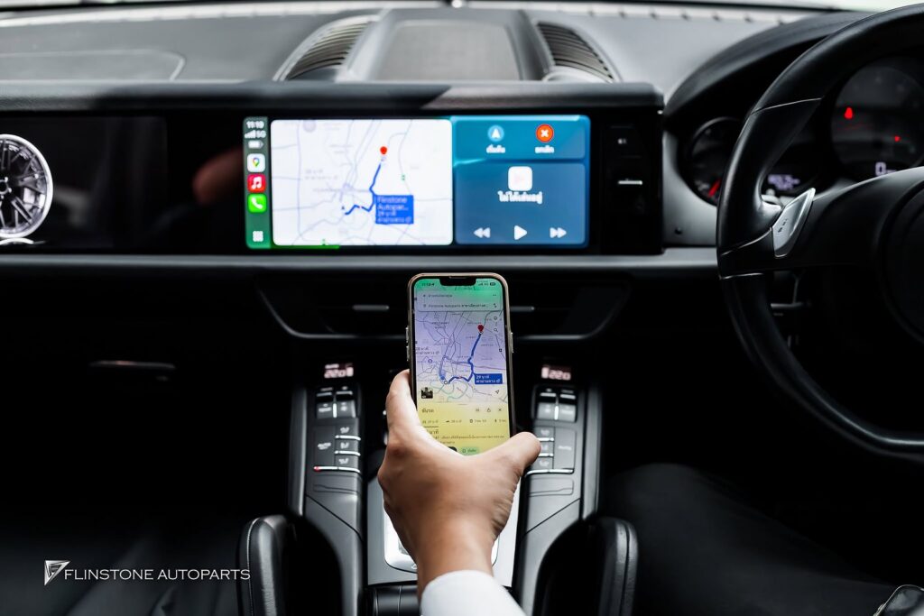 PORSCHE Cayenne 958 big full-view screen Touch Screen: sharp screen beautiful easy to use with